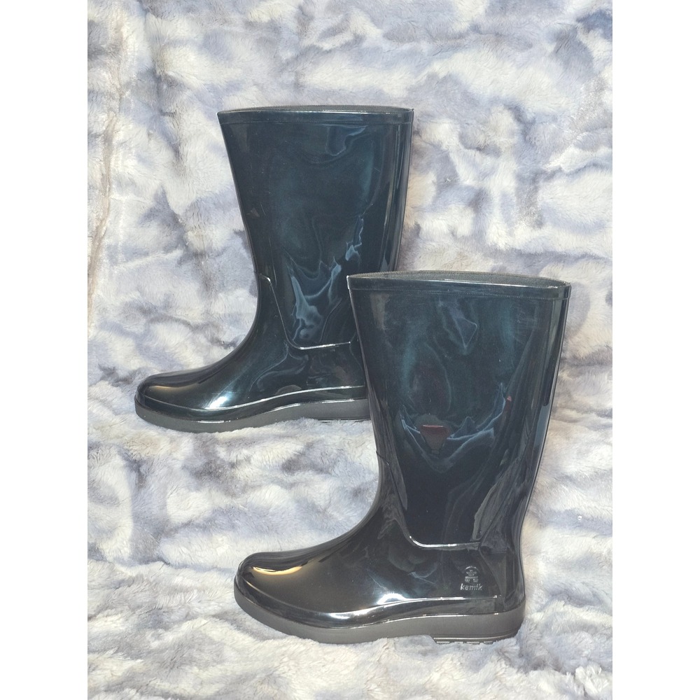 NWOT Kamik Women's‎ Heidi 2 Knee High Rain Boots Waterproof Rubber Size 6